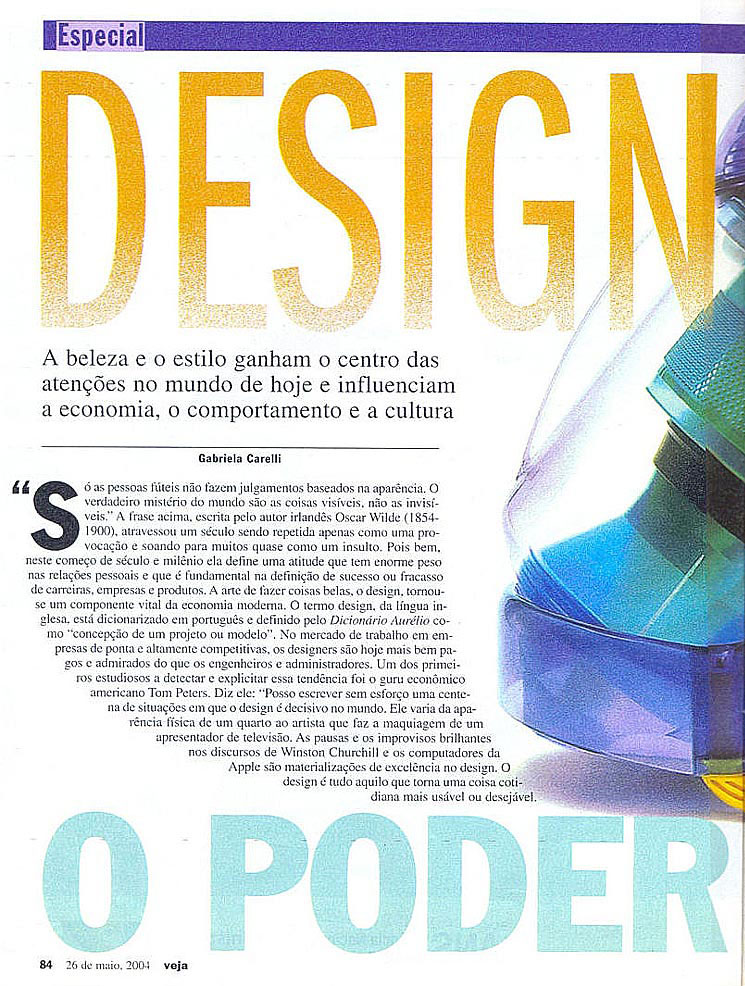 Revista Veja - Especial Design